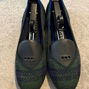 Rothy's forest tartan Flats